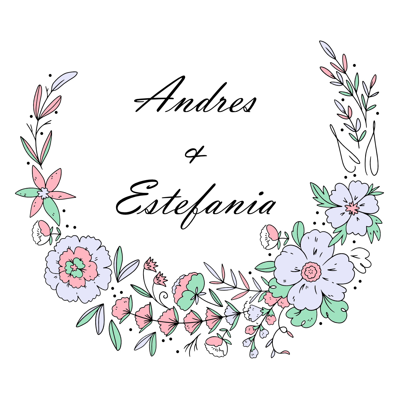 Floral arch 1